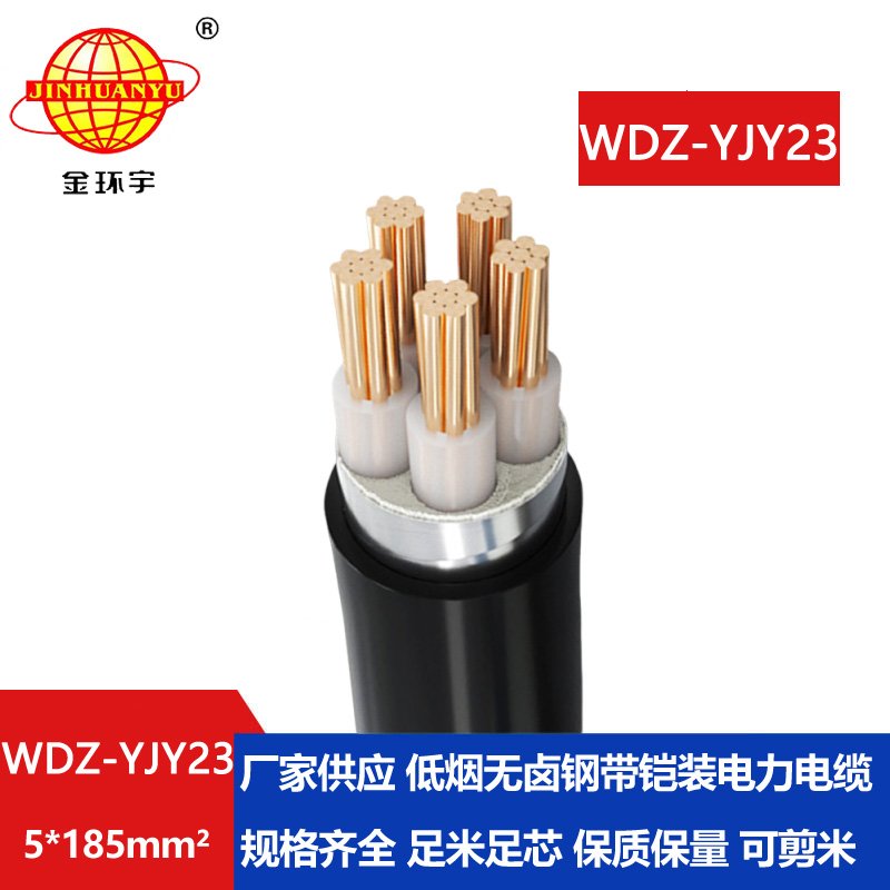 金環(huán)宇電線電纜 WDZ-YJY23-5x185低煙無(wú)鹵鎧裝電纜 五芯電力電纜